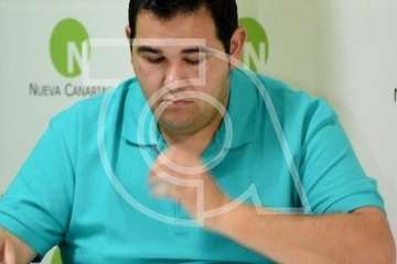 Asamblea de Nueva Canarias de esta tarde en Telde (foto Antonio Alí)